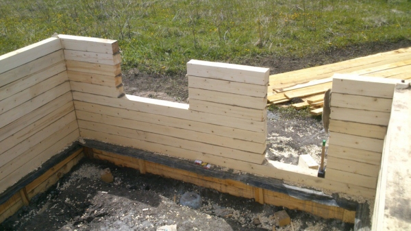 Продолжаем строительство бани весной Продолжаем строительство бани весной