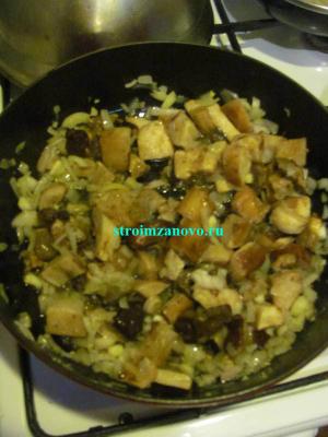 Запеканка с грибами  
Запеканка с грибами