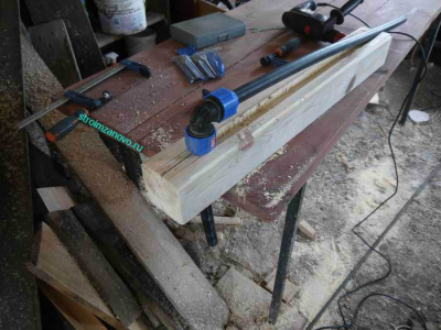 Декорирование водоразборной колонки  
Декорирование водоразборной колонки