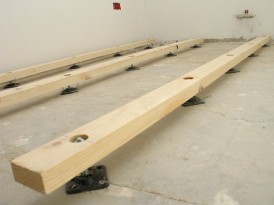 Пол в бане своими руками — пошаговое руководство