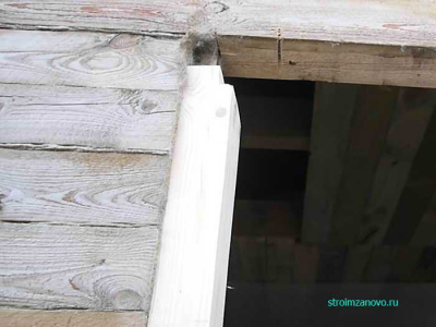 Окосячка дверного проёма  
Окосячка дверного проёма