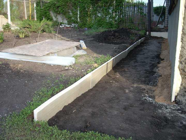 Отмостка своими руками Отмостка своими руками