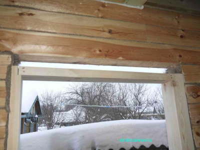 Окосячка дверного проёма  
Окосячка дверного проёма