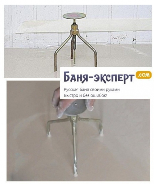 Как установить маяки для выравнивания пола Как установить маяки для выравнивания пола