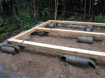 Небольшая баня из бруса своими руками Небольшая баня из бруса своими руками