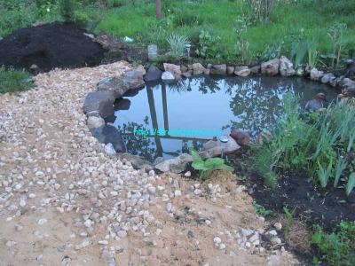 Как сделать пруд на даче  
Как сделать пруд на даче