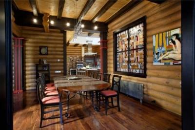 Кухня в деревянном доме: особенности интерьера и варианты оформления Кухня в деревянном доме: особенности интерьера и варианты оформления