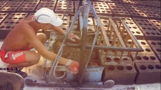Как сделать шлакоблоки своими руками Как сделать шлакоблоки своими руками