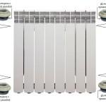 Однотрубная система отопления с нижней разводкой Однотрубная система отопления с нижней разводкой