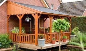 Самостоятельное возведение веранды Самостоятельное возведение веранды