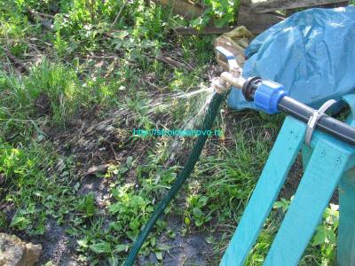 Водоснабжение участка  
Водоснабжение участка