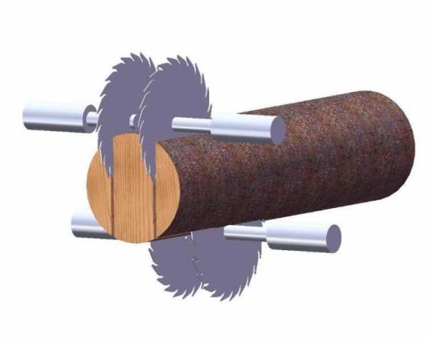 Норвежская рубка. Дома и бани из лафета