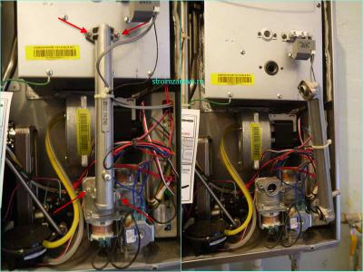 Замена крана подпитки газового котла Навьен  
Замена крана подпитки газового котла Навьен