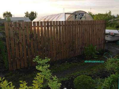 Забор на даче своими руками  
Забор на даче своими руками
