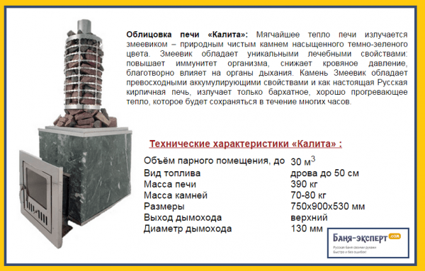 Печь для бани Калита обзор Печь для бани Калита обзор