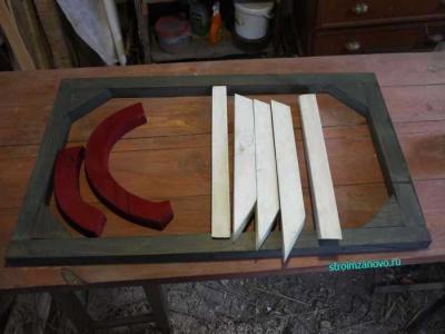 Деревянная калитка со спартаковским ромбом своими руками  
Деревянная калитка со спартаковским ромбом своими руками