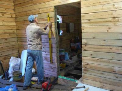 Окосячка двери  
Окосячка двери