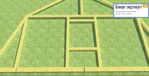 Как сделать крышу с мансардой для бани Как сделать крышу с мансардой для бани