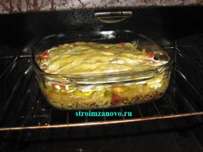 Запеканка с грибами  
Запеканка с грибами