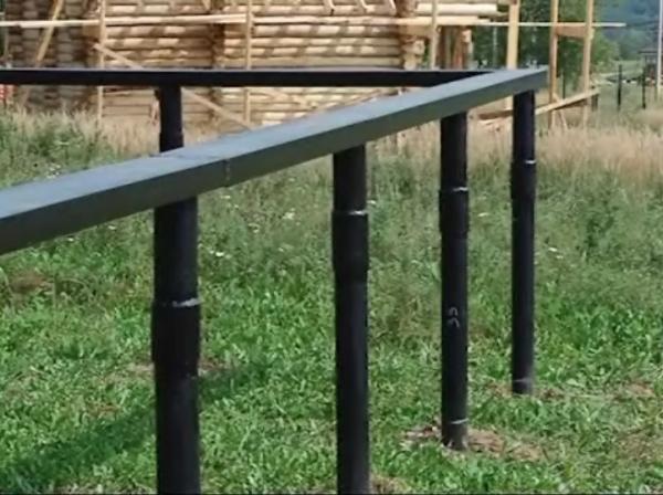 Сваи под фундамент бани Сваи под фундамент бани