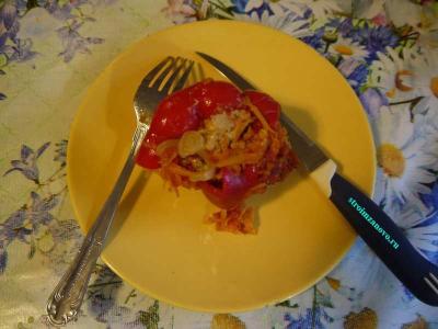 Рецепт фаршированного перца  
Рецепт фаршированного перца