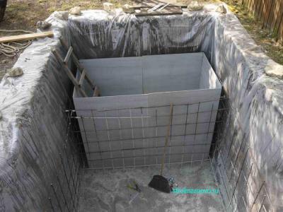 Выгребная яма своими руками  
Выгребная яма своими руками