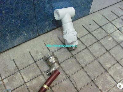  
Тёплый водяной пол своими руками