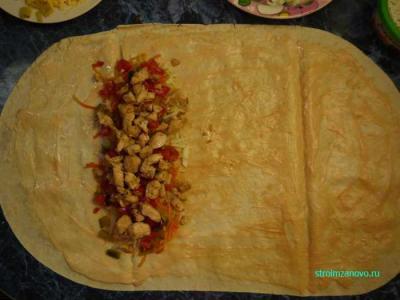 Шаурма с курицей  
Шаурма с курицей