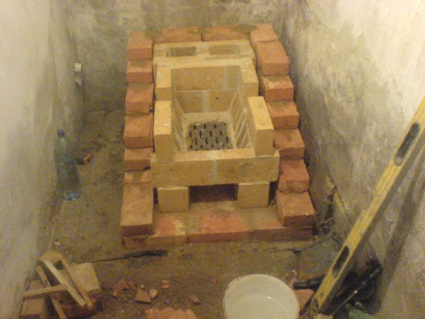 Как сделать печь со встроенным котлом