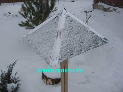 Как сделать кормушку для птиц  
Как сделать кормушку для птиц