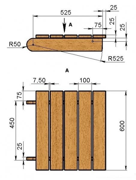 Как сделать лежак для русской бани Как сделать лежак для русской бани