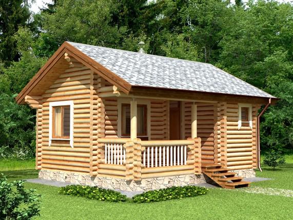 Проекты одноэтажных бань