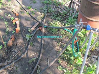 Водоснабжение участка  
Водоснабжение участка