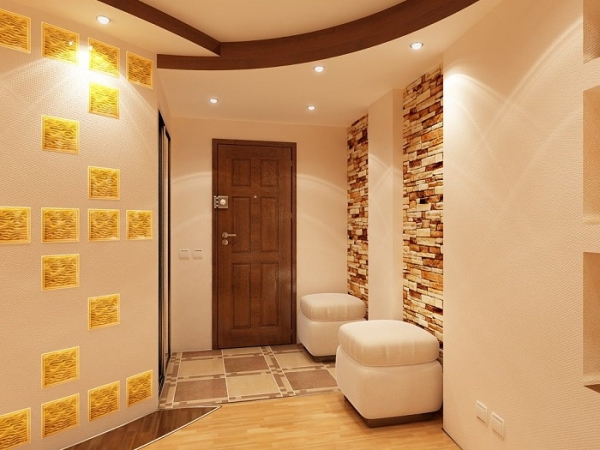 Дизайн стен в прихожей: выбираем декор, цвет и вид Дизайн стен в прихожей: выбираем декор, цвет и вид