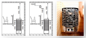Печь для сауны электрическая 220 В Печь для сауны электрическая 220 В