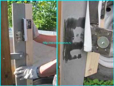 Распашные ворота своими руками  
Распашные ворота своими руками