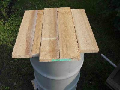  
Как сделать крышку на бочку