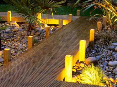 Освещение участка загородного дома
Освещение участка загородного дома