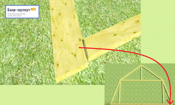 Как сделать крышу с мансардой для бани Как сделать крышу с мансардой для бани