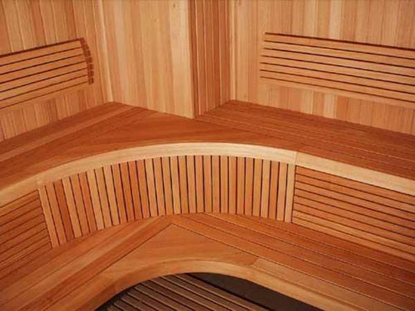 Отделка парилки в бане Отделка парилки в бане