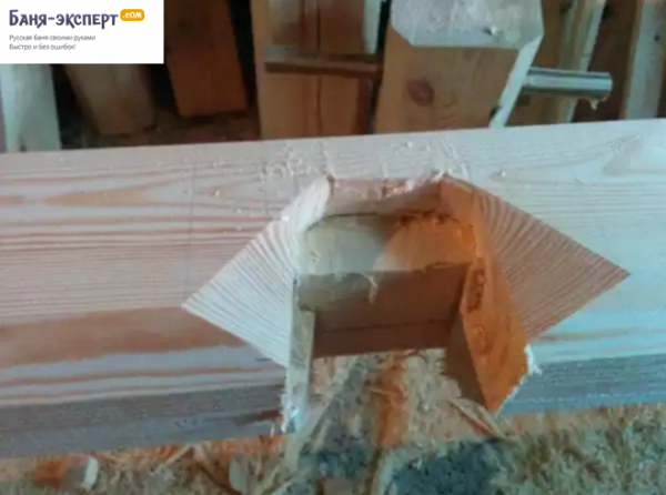 Норвежская рубка. Дома и бани из лафета