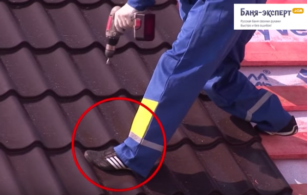 Монтаж черепицы своими руками Монтаж черепицы своими руками