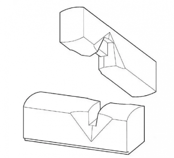 Норвежская рубка. Дома и бани из лафета