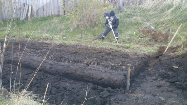 Продолжаем строительство бани весной Продолжаем строительство бани весной