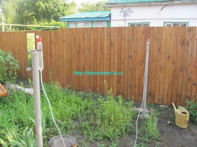 Декоративный забор из тростника  
Декоративный забор из тростника