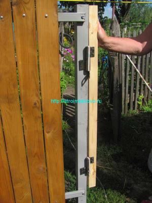 Как сделать калитку
Как сделать калитку