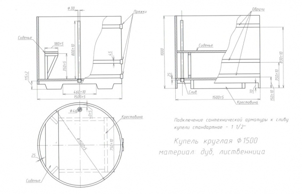 Купель для бани своими руками Купель для бани своими руками