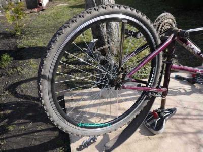 Как поменять заднее колесо на скоростном велосипеде  
Как поменять заднее колесо на скоростном велосипеде