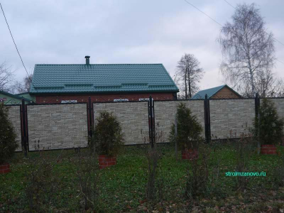 Виды заборов  
Виды заборов