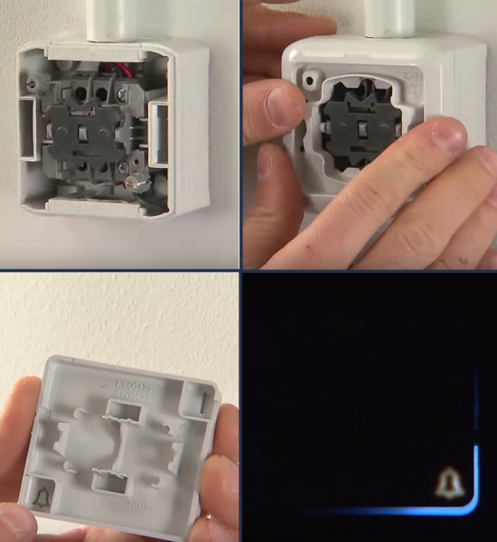 Как установить выключатель света в бане